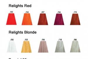 Wella Color Touch temel renk paleti